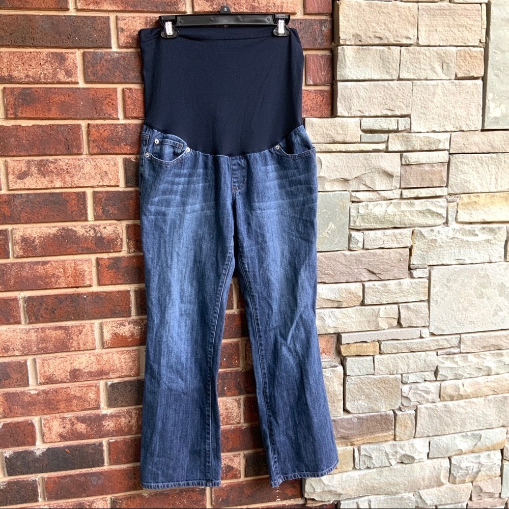 Liz Lange for Target Maternity Blue Jeans Sz 10